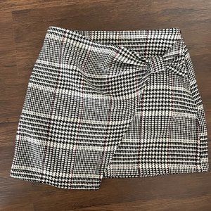 Plaid Mini Skirt Size S